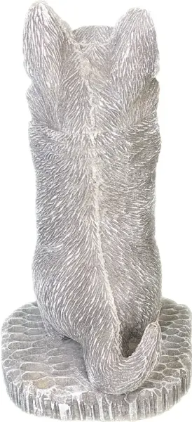 Artikelbild 6 des Artikels “Sammy , stehendes Kätzchen auf Sockel, 25 cm H | Steinguss “